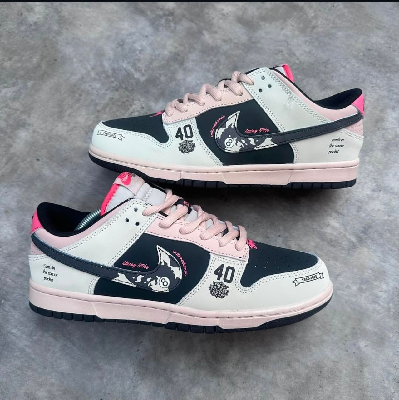 Nike SB (W & Light Pink & B)